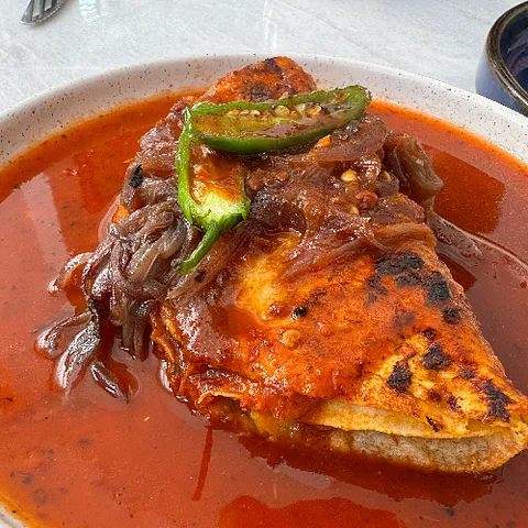 Taco de barbacoa de marlin