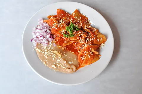 Chilaquiles rojos o verdes