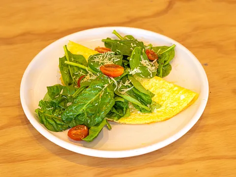 Omelette vegetariano