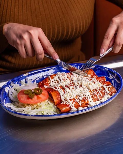 Enchiladas de Pollo