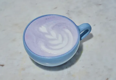 Taro latte