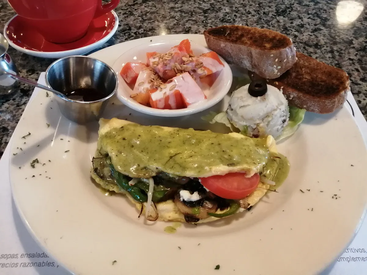 Omelette vegetariano