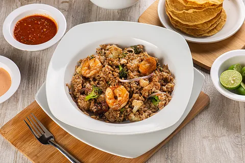 Platillo oriental estilo Atrcadero