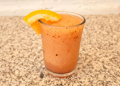 Frutos rojos Frappé