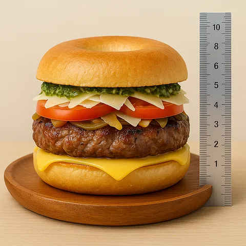 SANGUCHE DE HAMBUERGUESA DE ANGUS