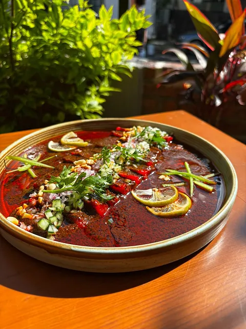 Tiradito macha A la María 