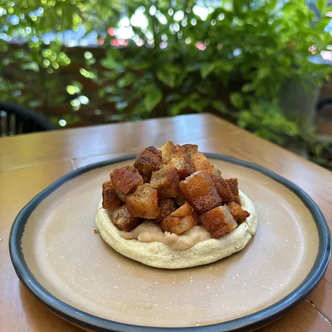 NUEVO! Gordita de chicharrón regio