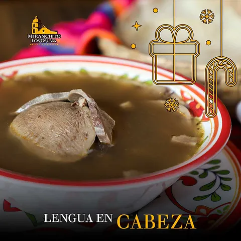 Lengua en Caldo de Cabeza