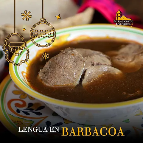 Lengua en Caldo de Barbacoa