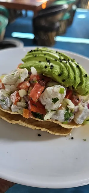 Tostada Cev. de Camarón curtido 