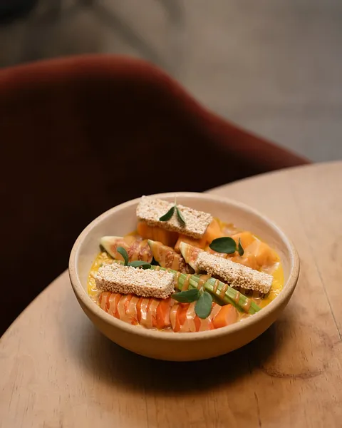 Bol de avena golden milk 'almendra'