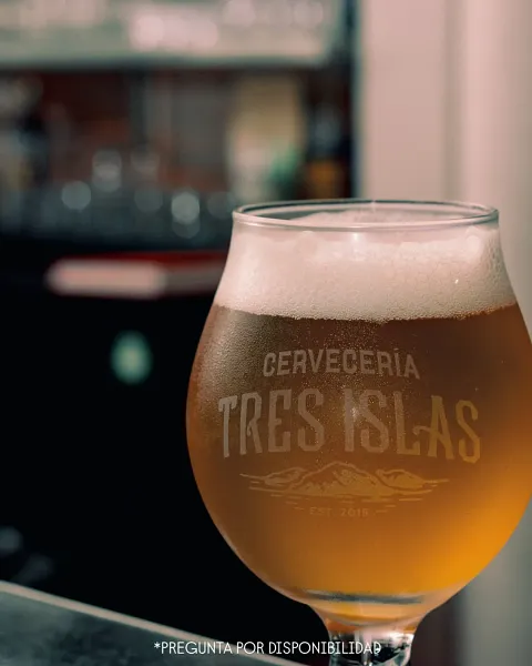 Cerveza Tres Islas (Copa)