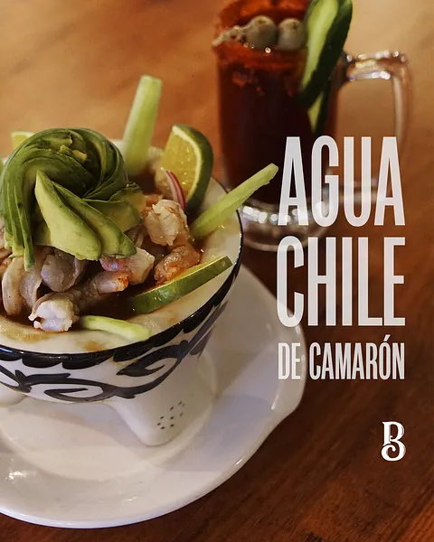 Aguachile negro de camaron