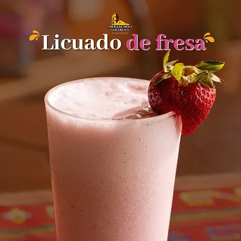 Licuado de Fresa