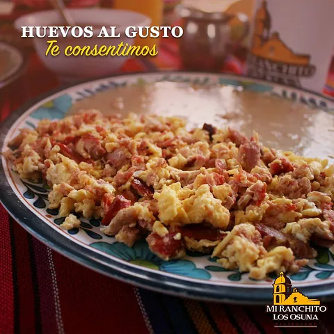 Huevos con jamón