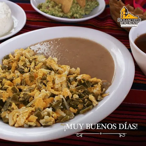 Huevos con nopal