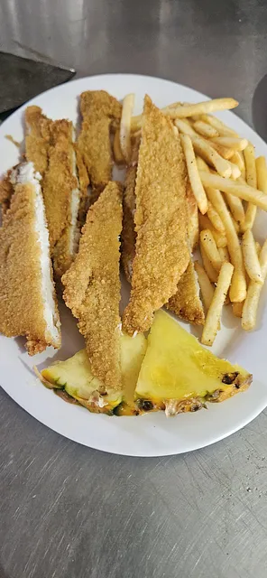 Tiras de Pescado c/Papas