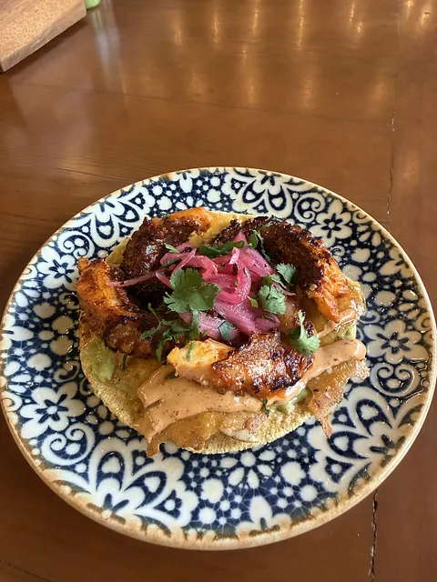 Tostada de pulpo