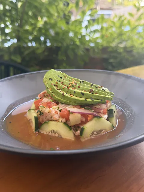 Ceviche de camarón 