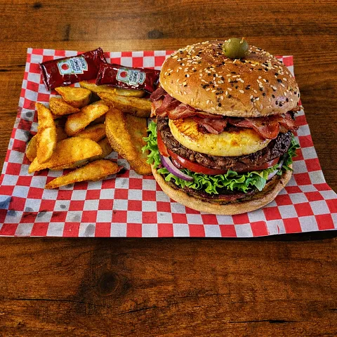 Hamburguesa Hawaiana