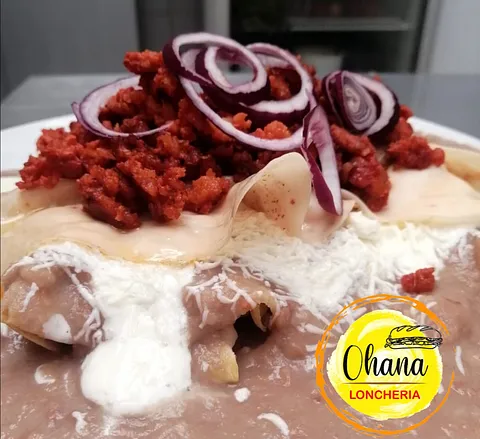 Enfrijoladas c/longaniza