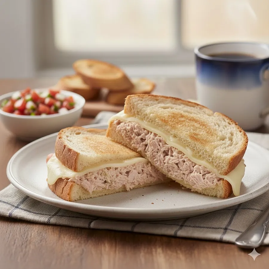 Sandwich Atún c/queso