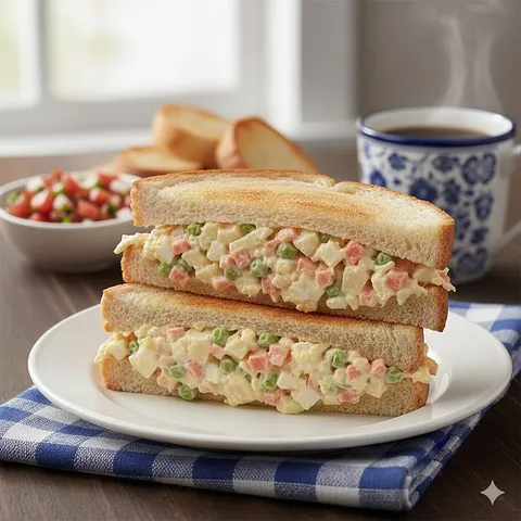 Sandwich Ensalada Rusa