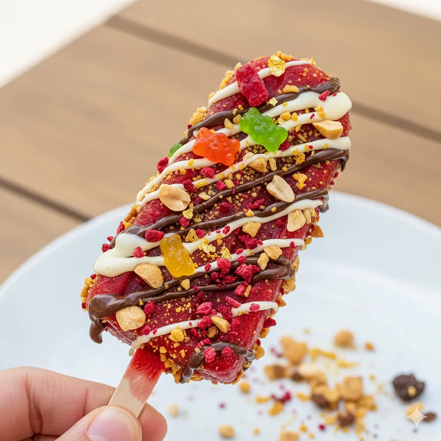 Paleta c/topping
