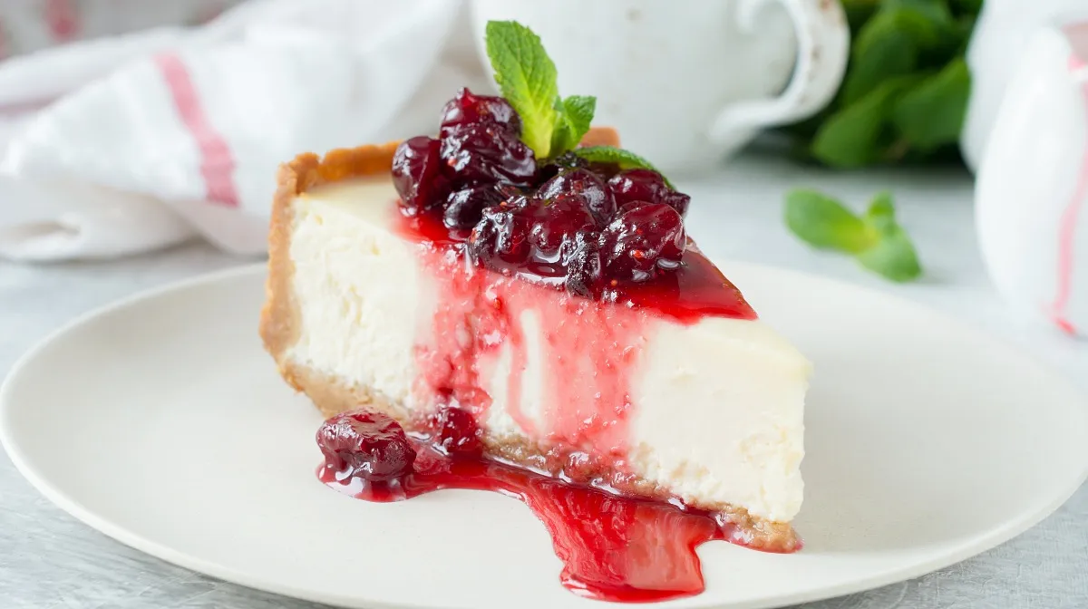 Cheesecake de Frambuesa