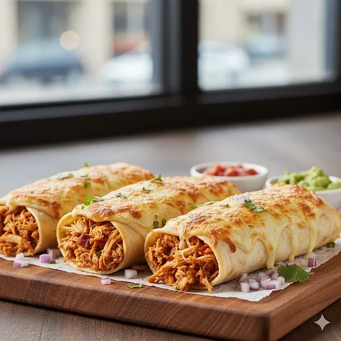 Burritas de tinga