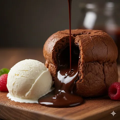 Volcán de Chocolate