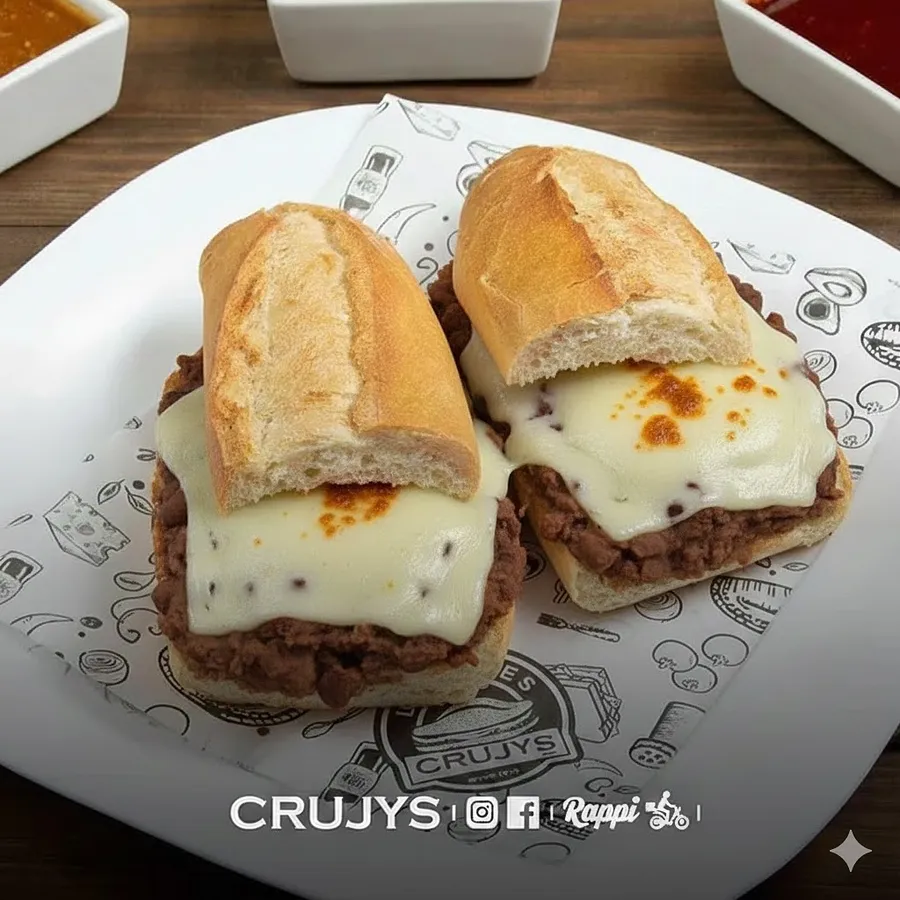 CRUJY FRIJOL CON QUESO