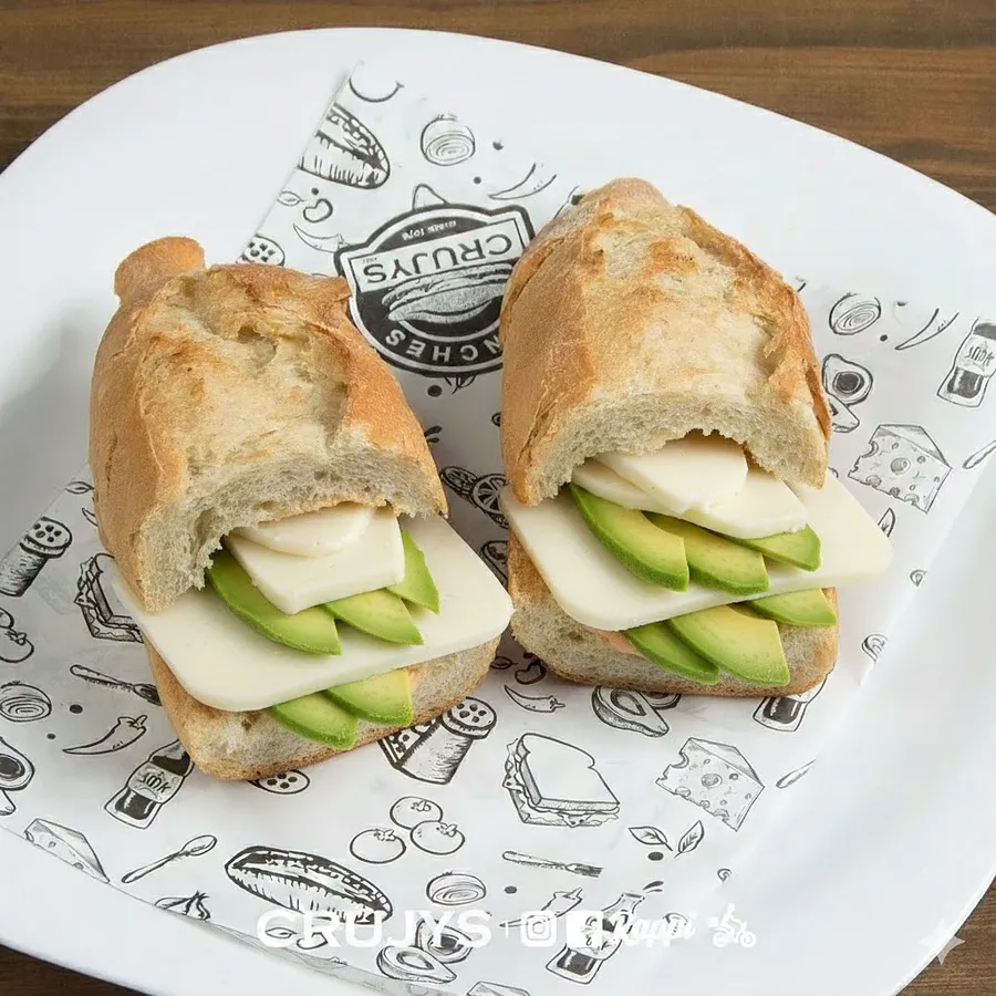 CRUJY QUESO CON AGUACATE