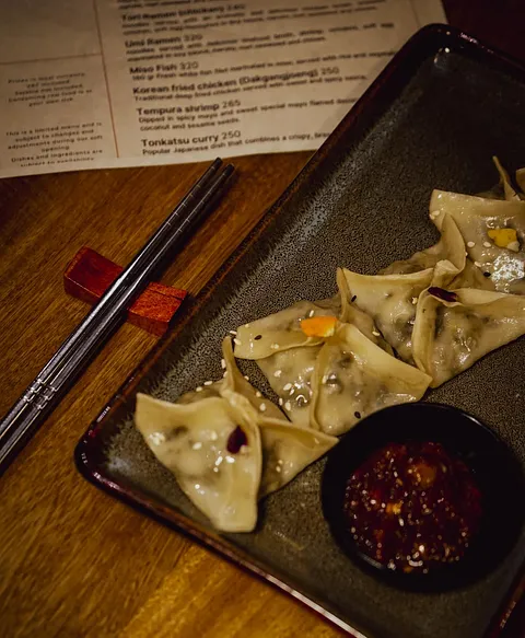 Wonton de Huitlacoche