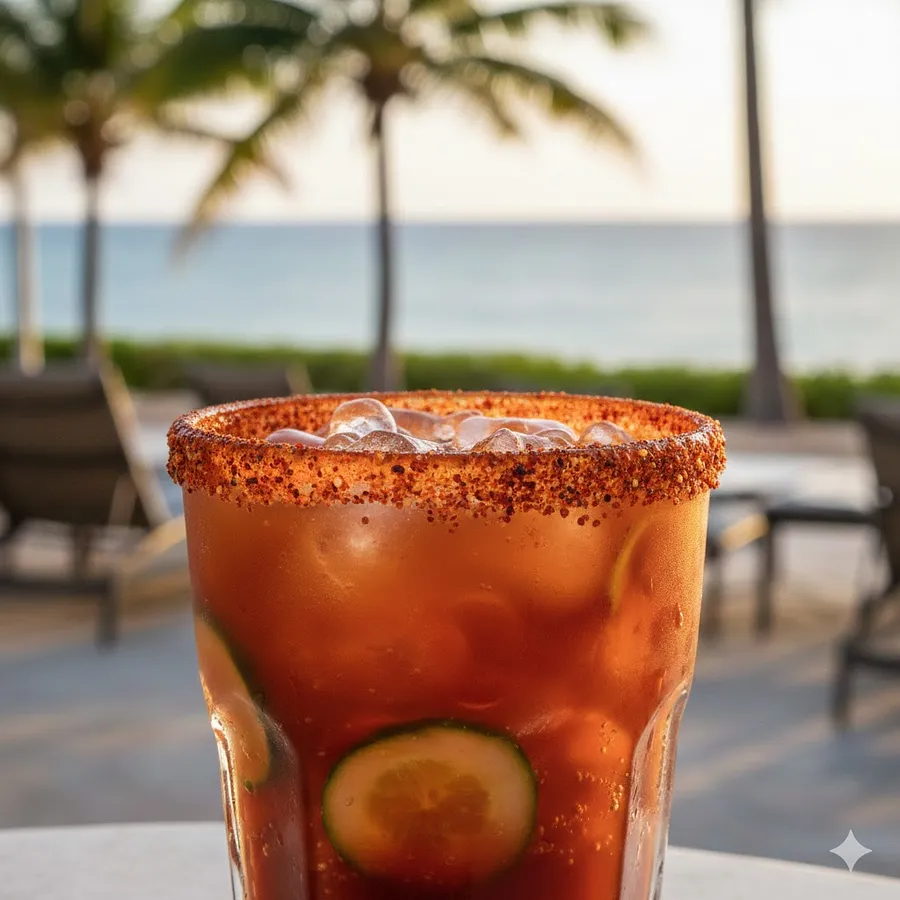 Michelada Sin Alcohol Chamoy