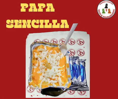 Papa Asada Sencilla