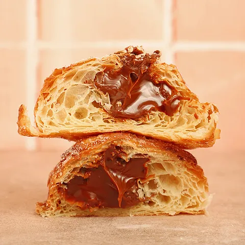 Croissant de dulce de leche