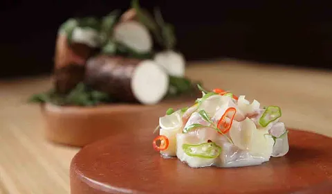 Ceviche de Pescado Blanco