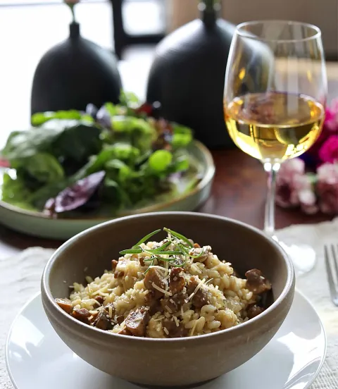 Risotto de Hongos
