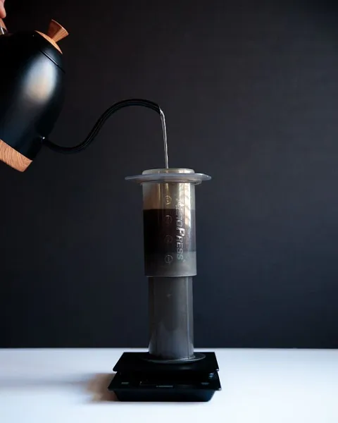 Método aeropress invertido (200 ml)