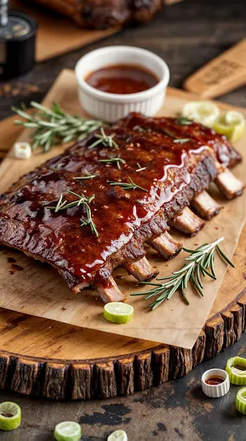 Costillas Glaseadas