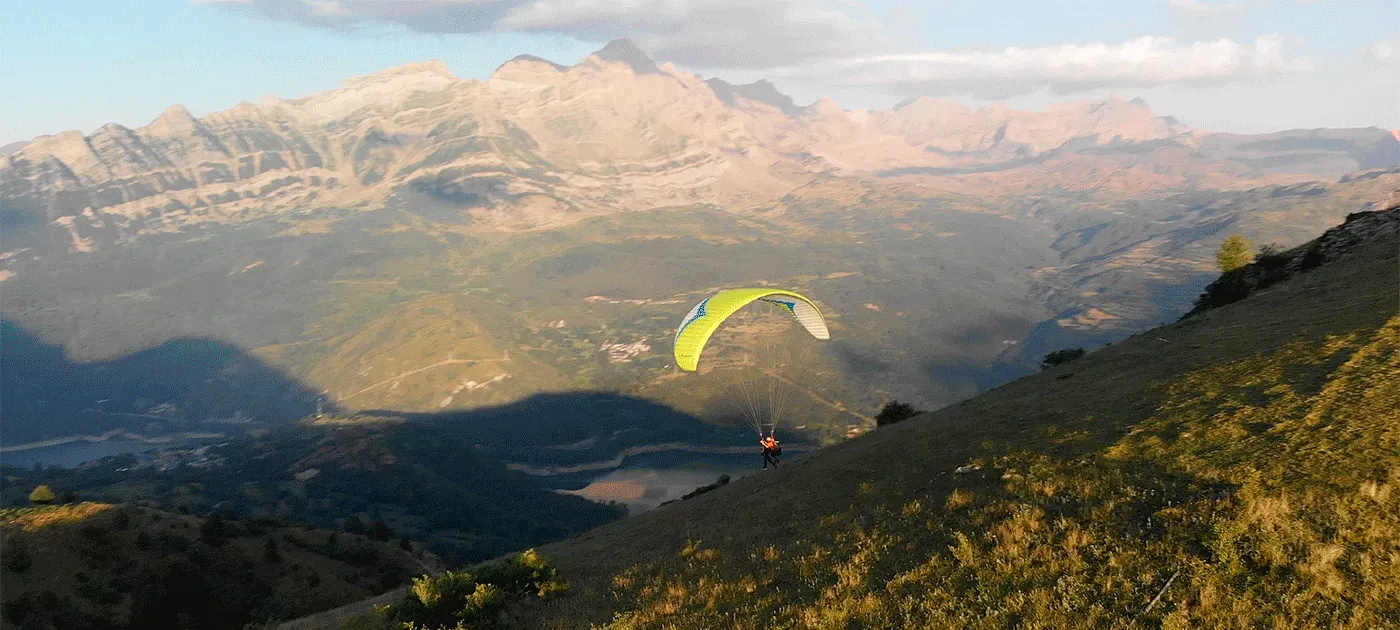 Vuelo en Parapente
