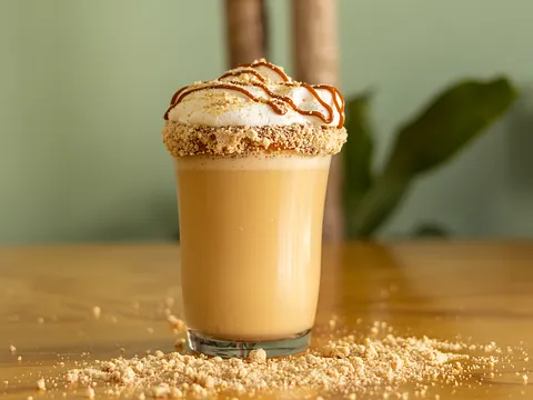 Frappé Mazapán