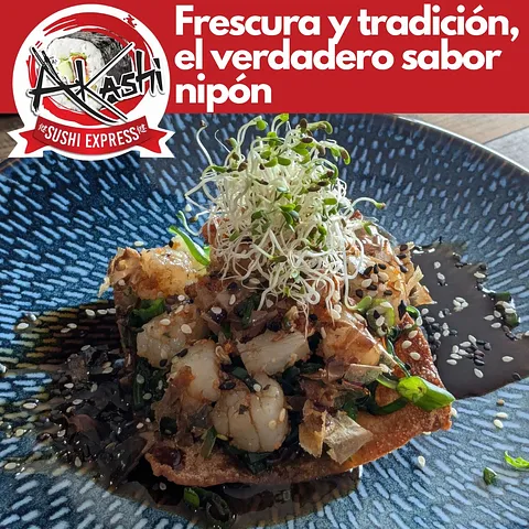 Tostadas Wonton