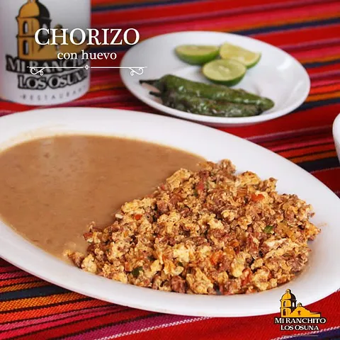 Huevos con chorizo