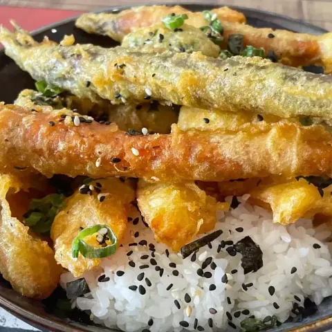 Vegetales tempura
