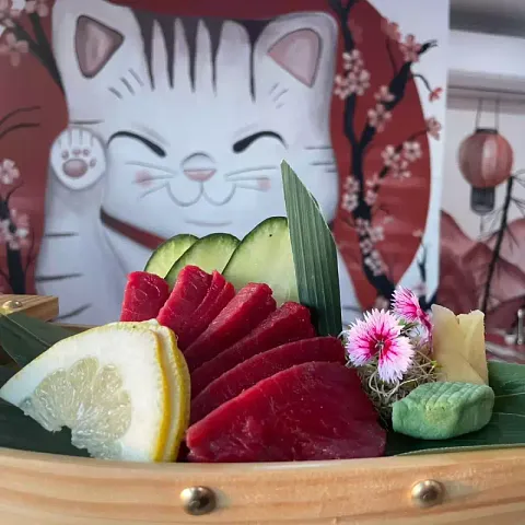 Sashimi de atún