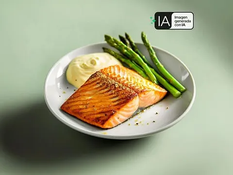 Salmón a las Finas Hierbas
