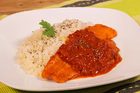 Filete de Dorado a la Diabla