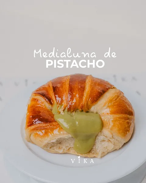 Medialuna Pistacho